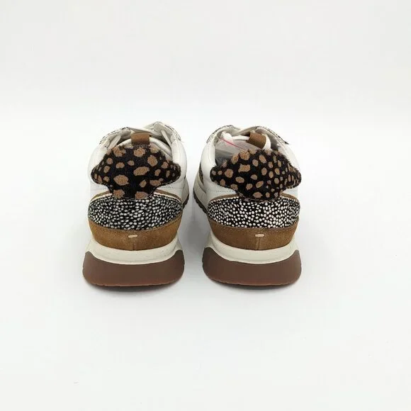 Madewell MWL Kickoff Trainer Sneakers in Leather and Spot Mix Size 5.5 - Picture 5 of 8